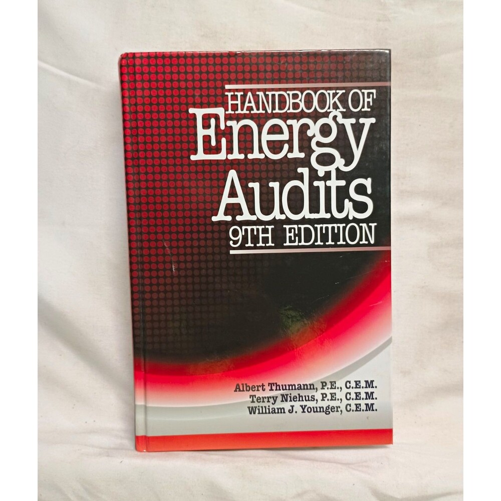 Handbook of Energy Audits 9th Ed Hardcover Thumann Niehus Younger (2008)